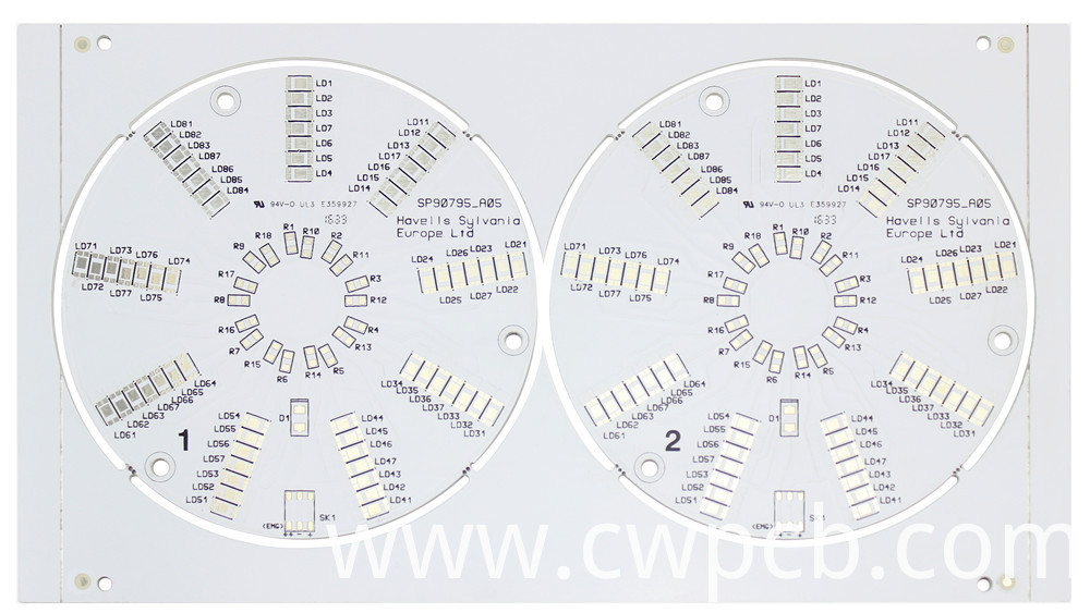 1 6mm 1oz 1 0w Al Circuit Board 1 6mm 1oz 1 0w Al Circuit Board